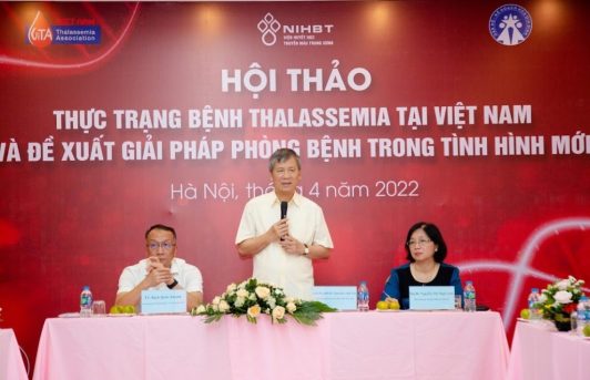 Hội thảo Thực trạng bệnh thalassemia tại Việt Nam và đề xuất giải pháp phòng bệnh trong tình hình mới dành cho các nhà lãnh đạo, quản lý