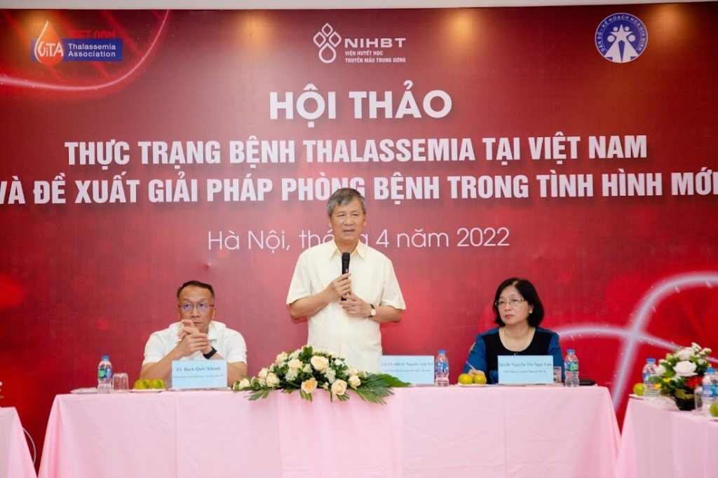 Hội thảo Thực trạng bệnh thalassemia tại Việt Nam và đề xuất giải pháp phòng bệnh trong tình hình mới dành cho các nhà lãnh đạo, quản lý