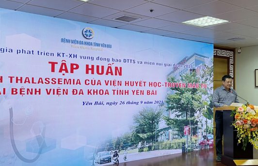 Hội nghị tập huấn hoạt động phòng, chống bệnh thalassemia tại tỉnh Yên Bái