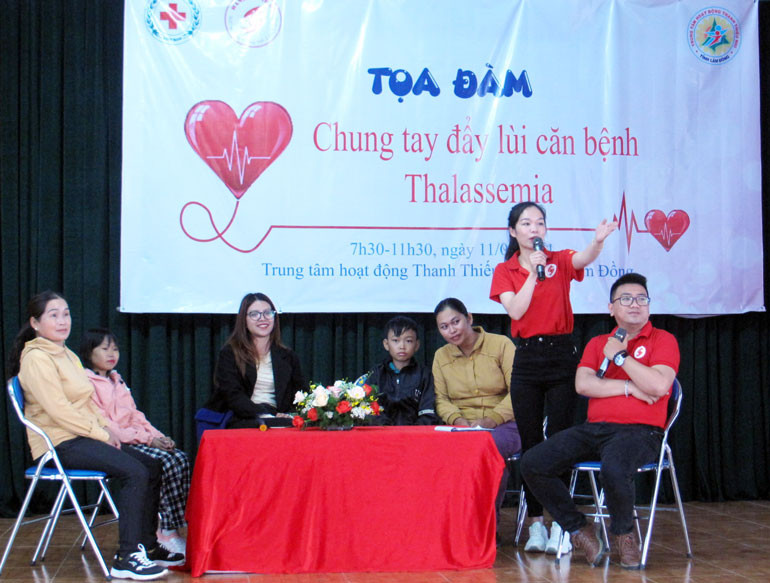 Tọa đàm Chung tay đẩy lùi căn bệnh Thalassemia